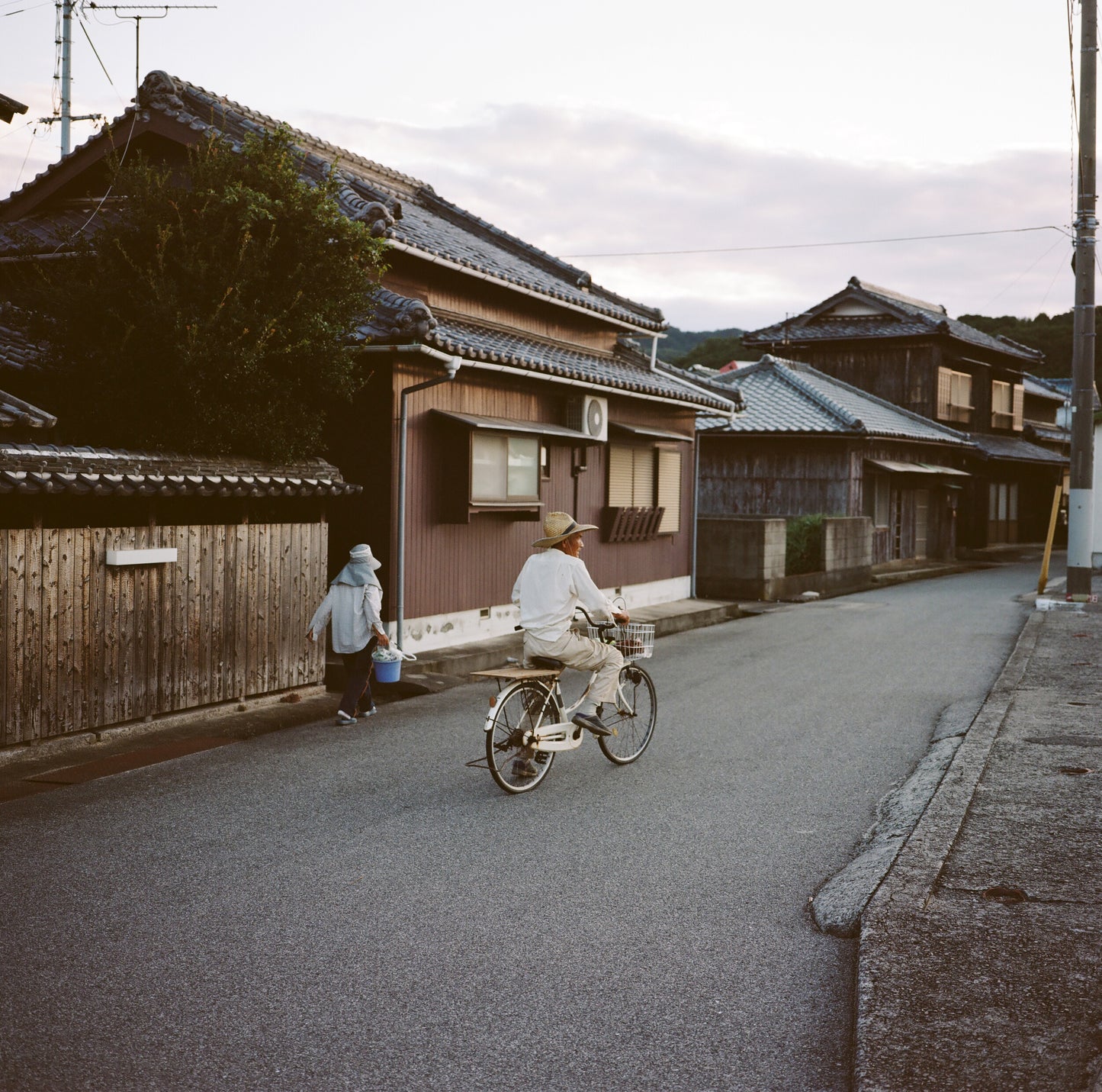 Cyclist on Teishima